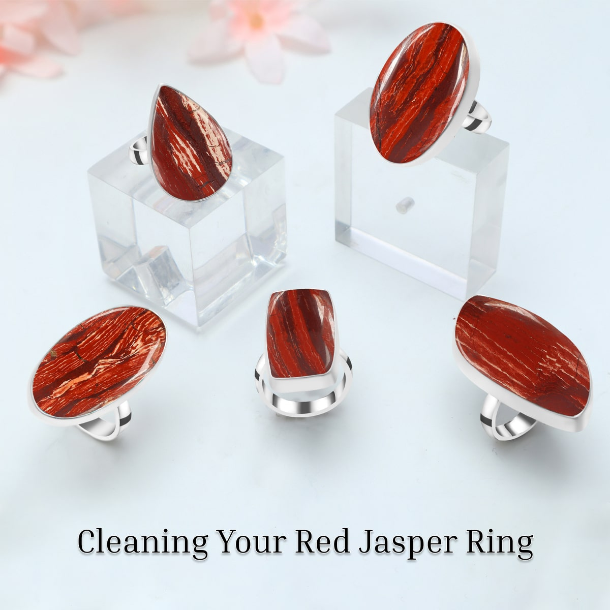 Cleaning and Caring for Your Red Jasper Ring Cleaning and Caring for Your Red Jasper Ring