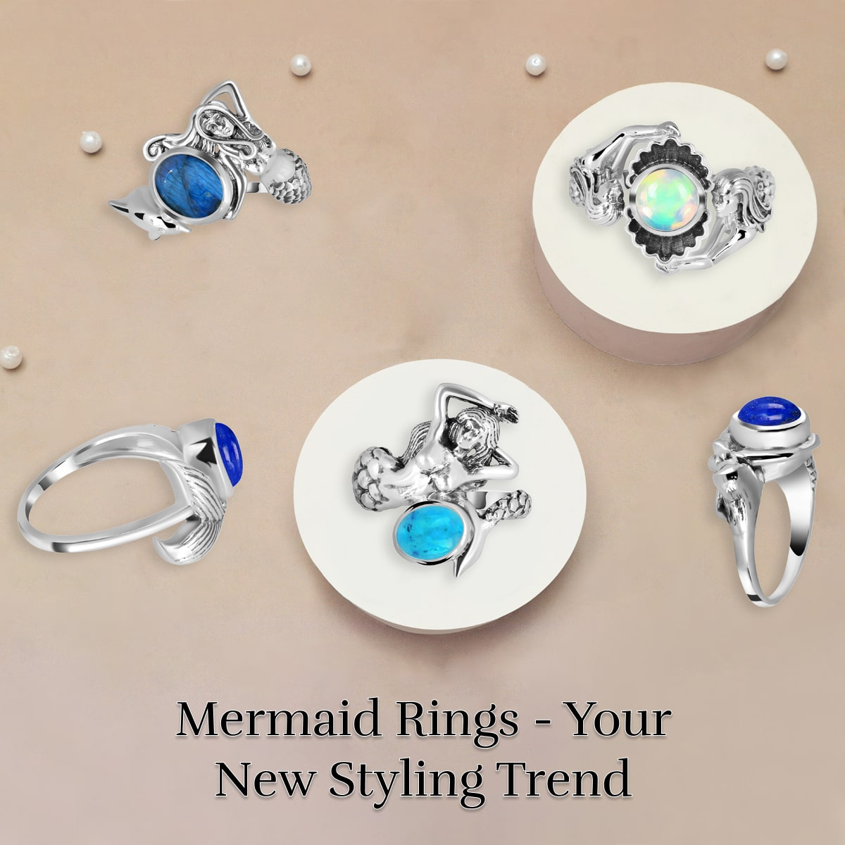 Style Your Mermaid Rings Differently and the Create Styling Trend Style Your Mermaid Rings Differently and the Create Styling Trend