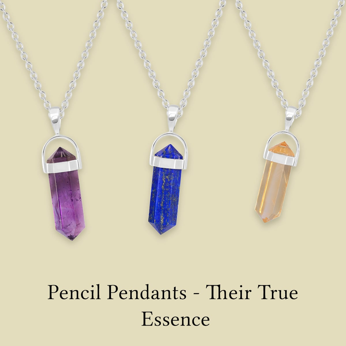Meaning of Pencil Pendants Meaning of Pencil Pendants