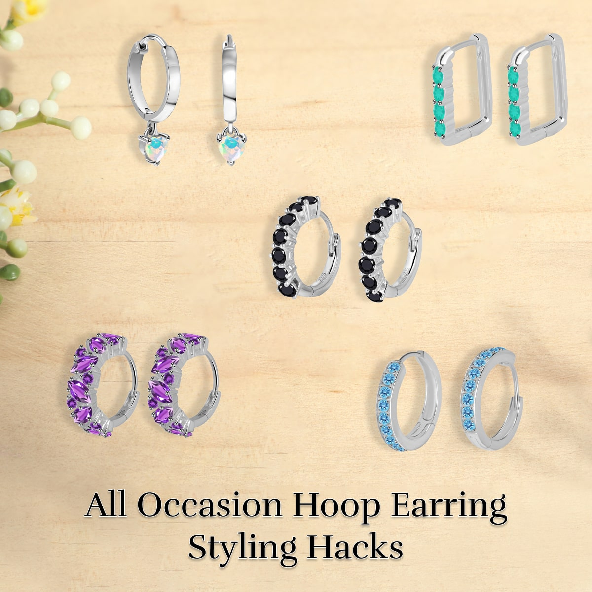 Hoop Earrings - How to Style it For All Occasions?