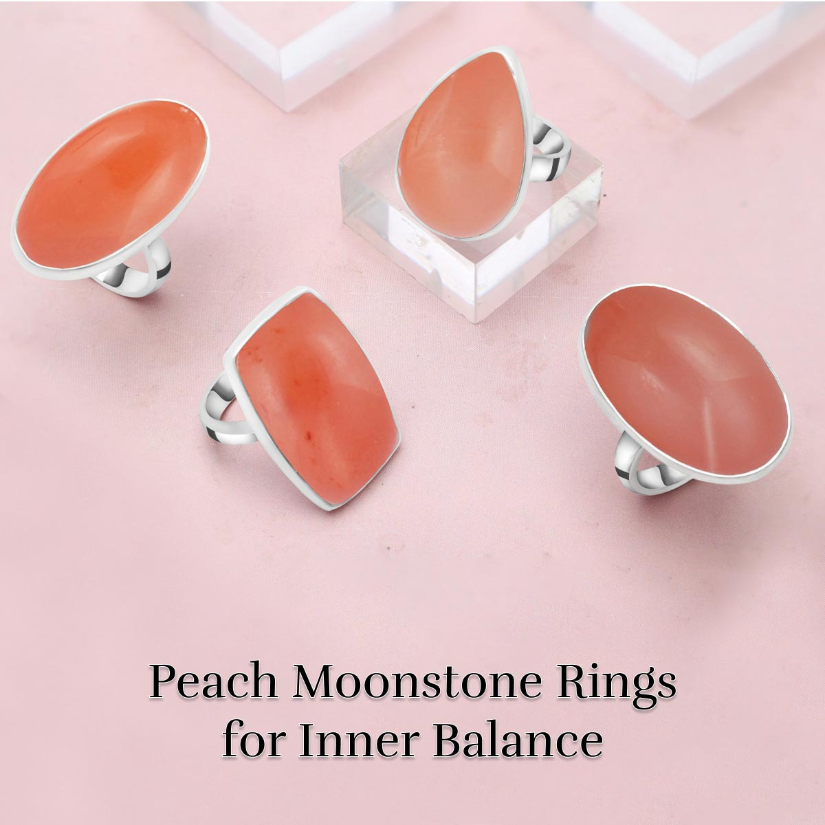 Healing Powers of Peach Moonstone Rings Healing Powers of Peach Moonstone Rings