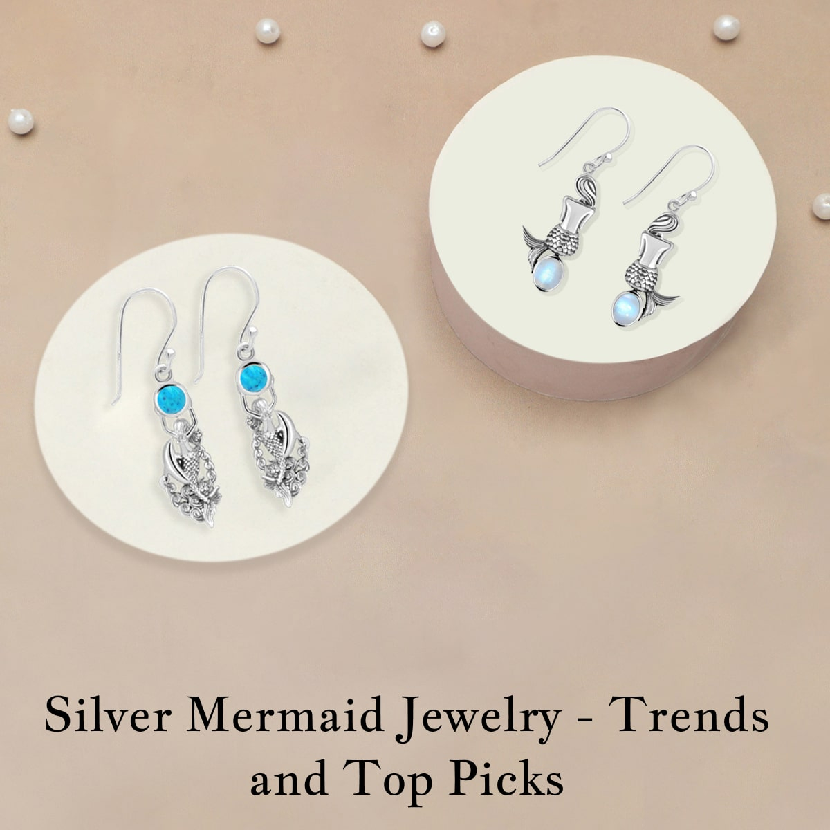 Silver Mermaid Jewelry