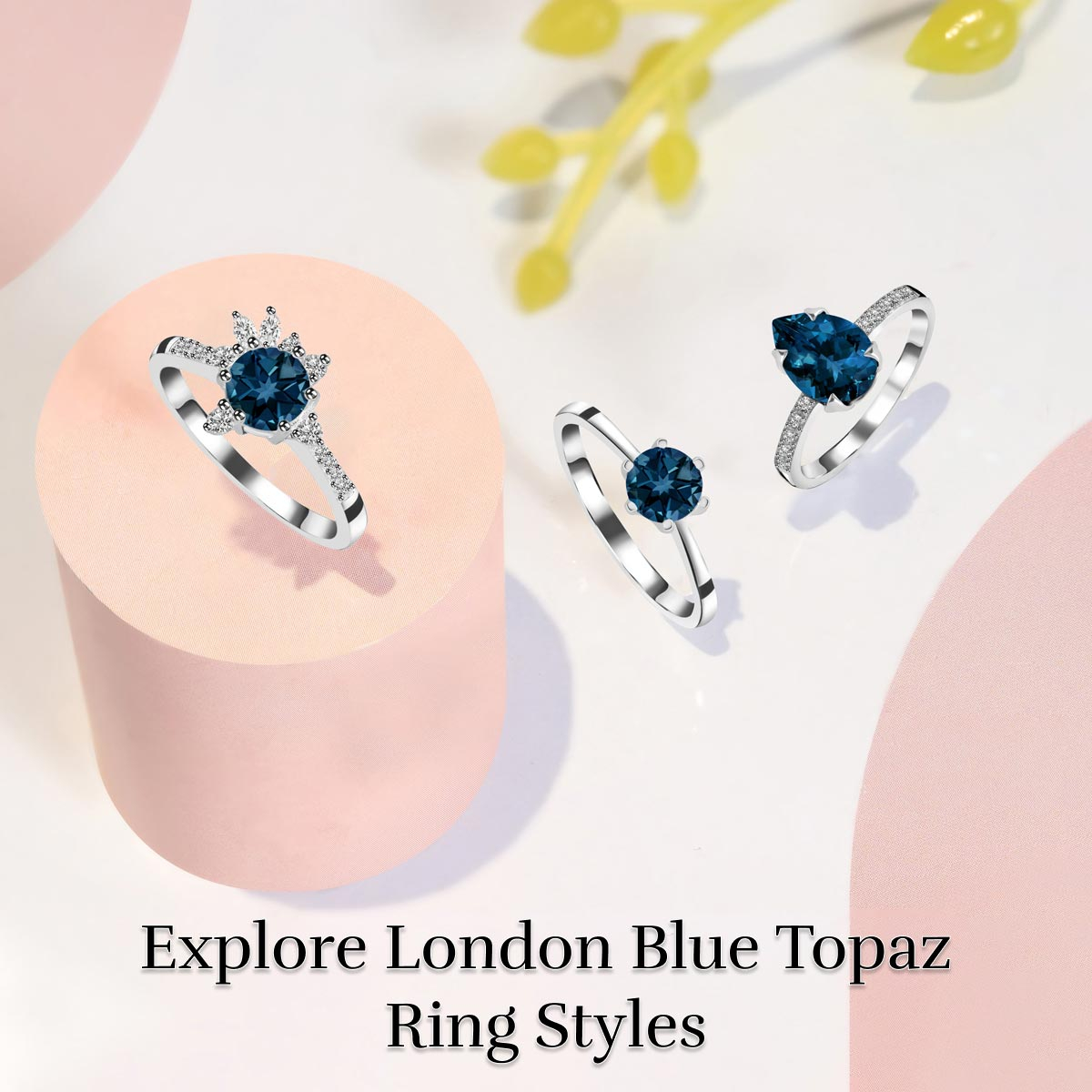 London Blue Topaz Rings Revealed - Metal Choices, Jewelry Pairings and Safety Facts London Blue Topaz Rings