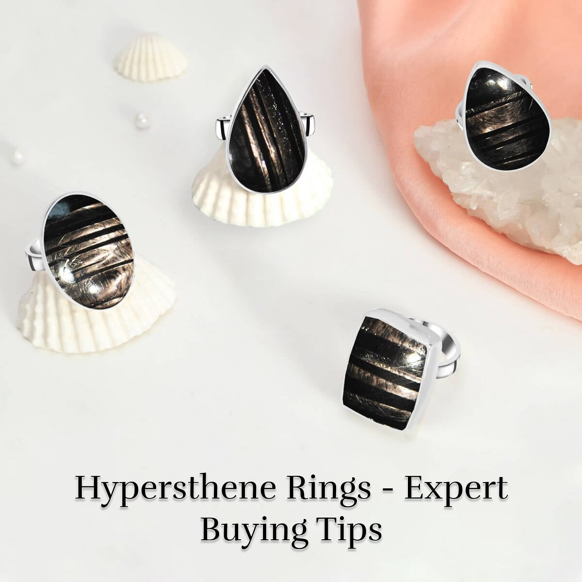 Hypersthene Rings