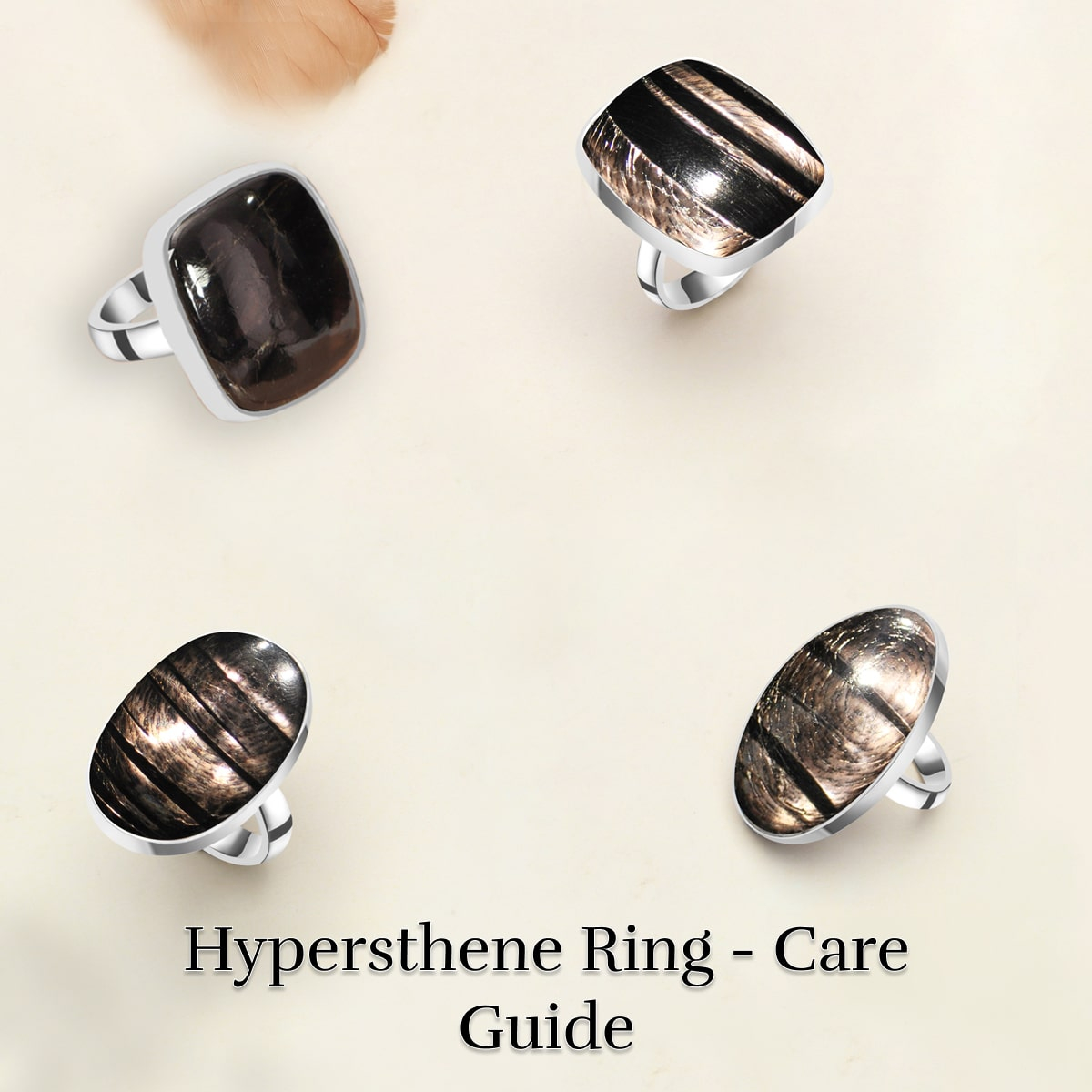 Hypersthene Ring