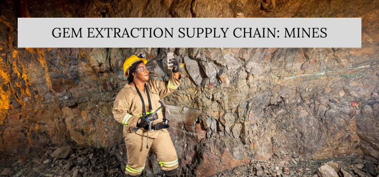 Gem Extraction Supply Chain: Mines