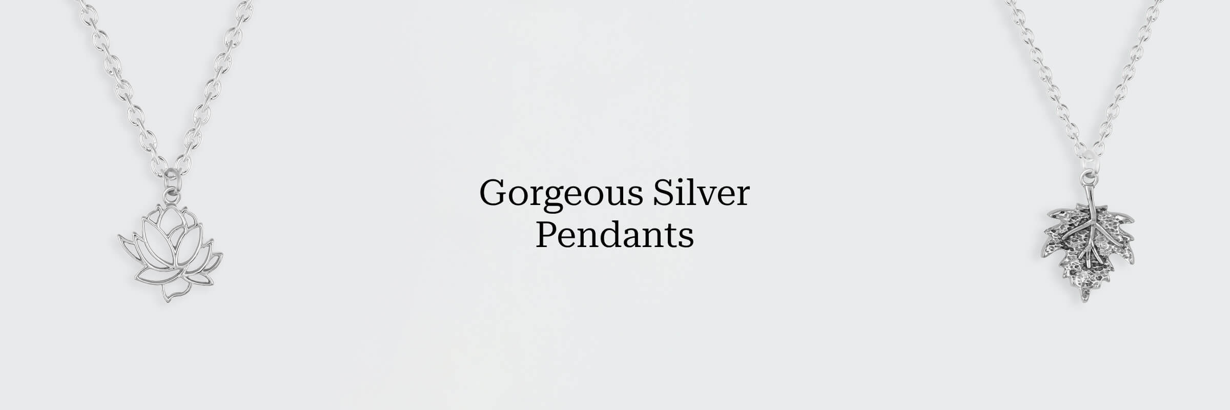 Plain Silver Pendant