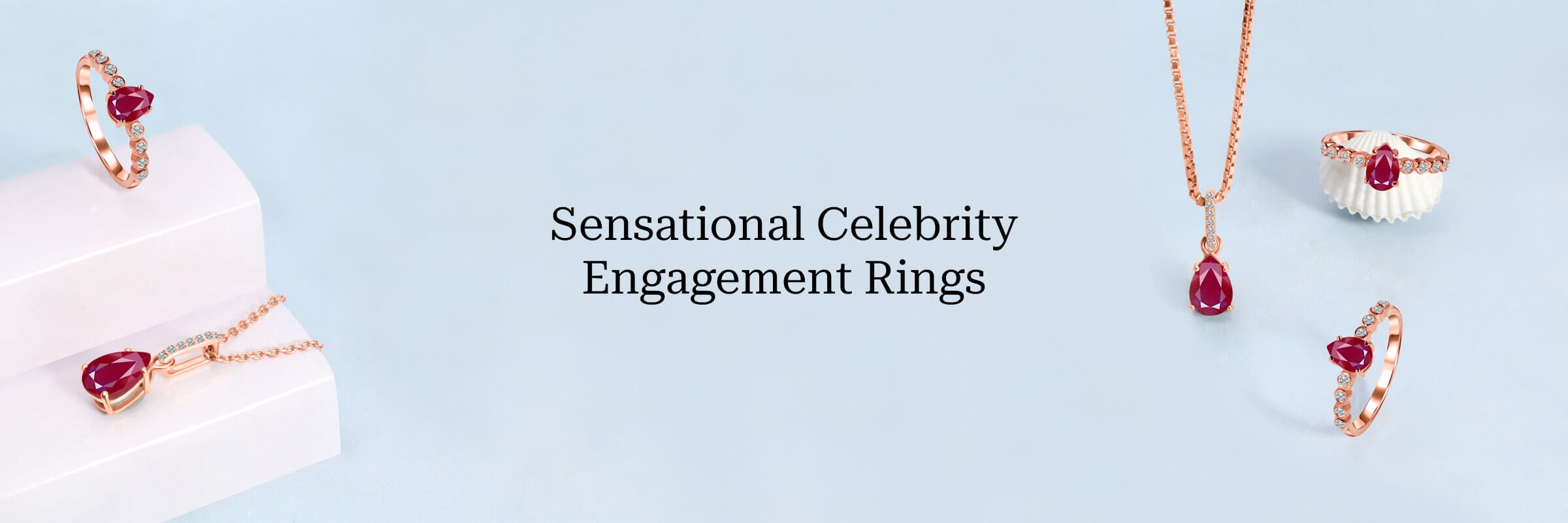 Adorable Celebrity Engagement Rings with Coloured Gemstones 1