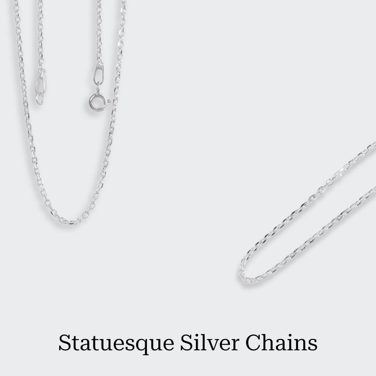 Plain Silver Chain