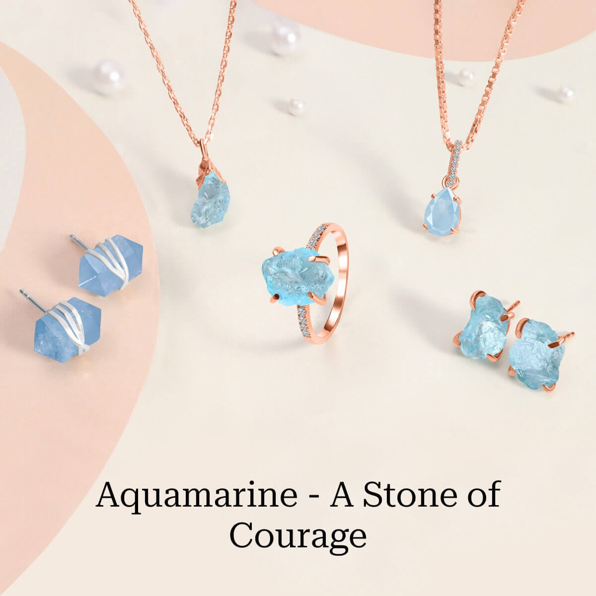 Rawnetic - Aquamarine necklace – KEETA LUXURY