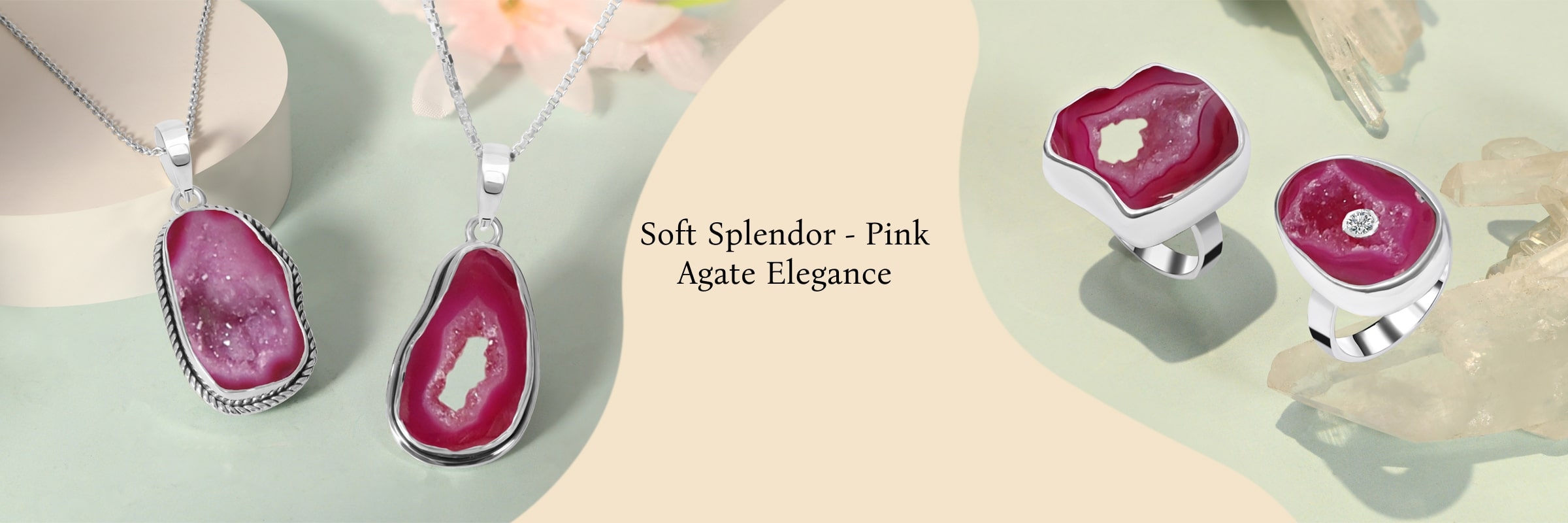 Pink Agate Elegance: Unveiling the Soft Splendor of Romance Pink Agate