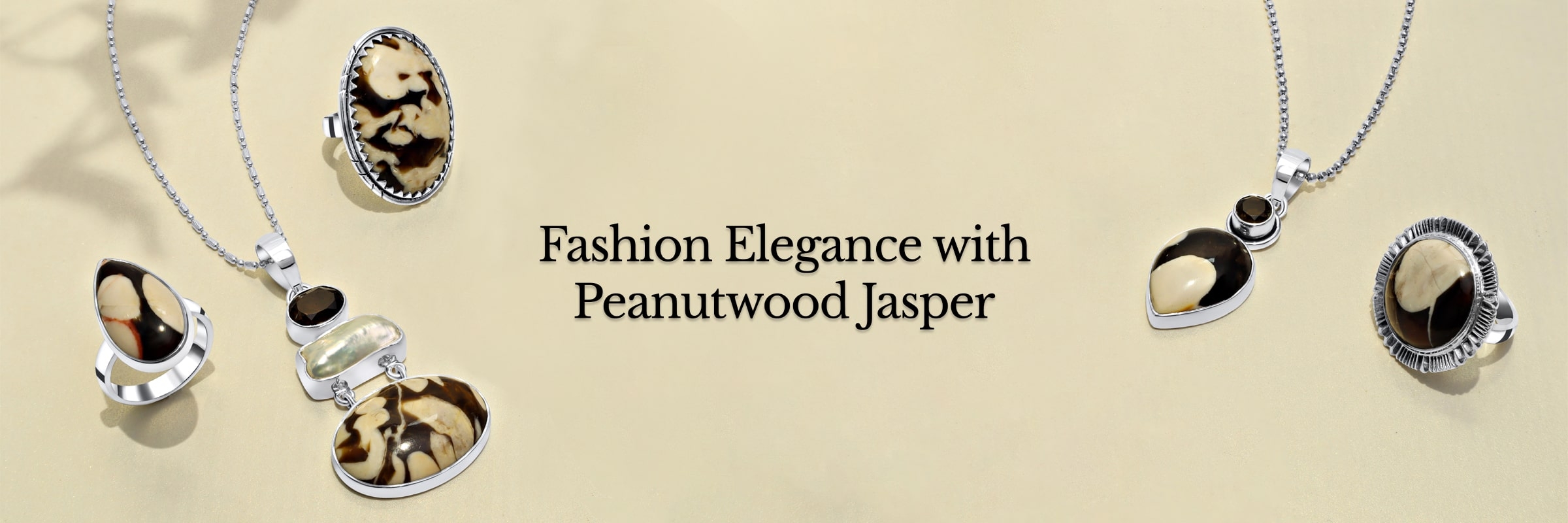 Trendsetters' Choice: Peanutwood Jasper Jewelry for Fashion Forward Individuals Peanutwood Jasper Jewelry
