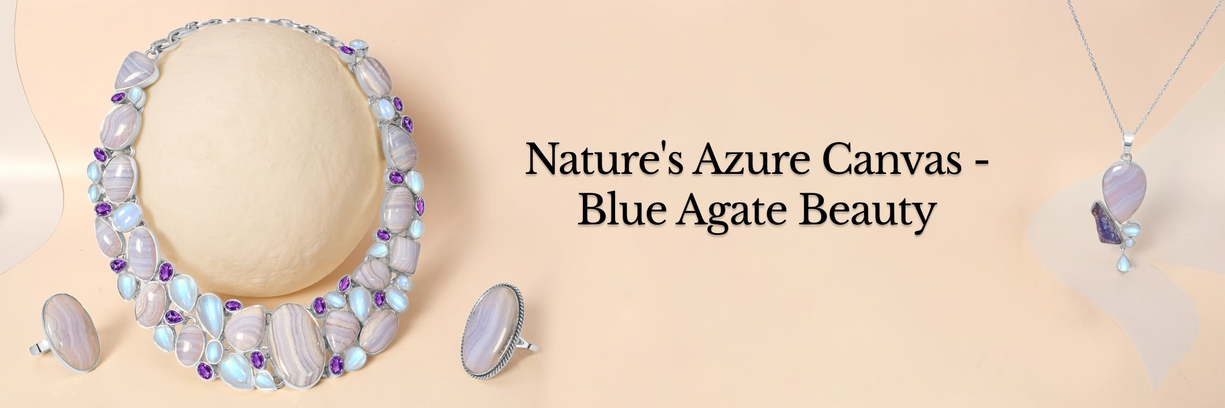 Blue Agate Brilliance: Azure Shades in Nature's Paintings Blue Agate