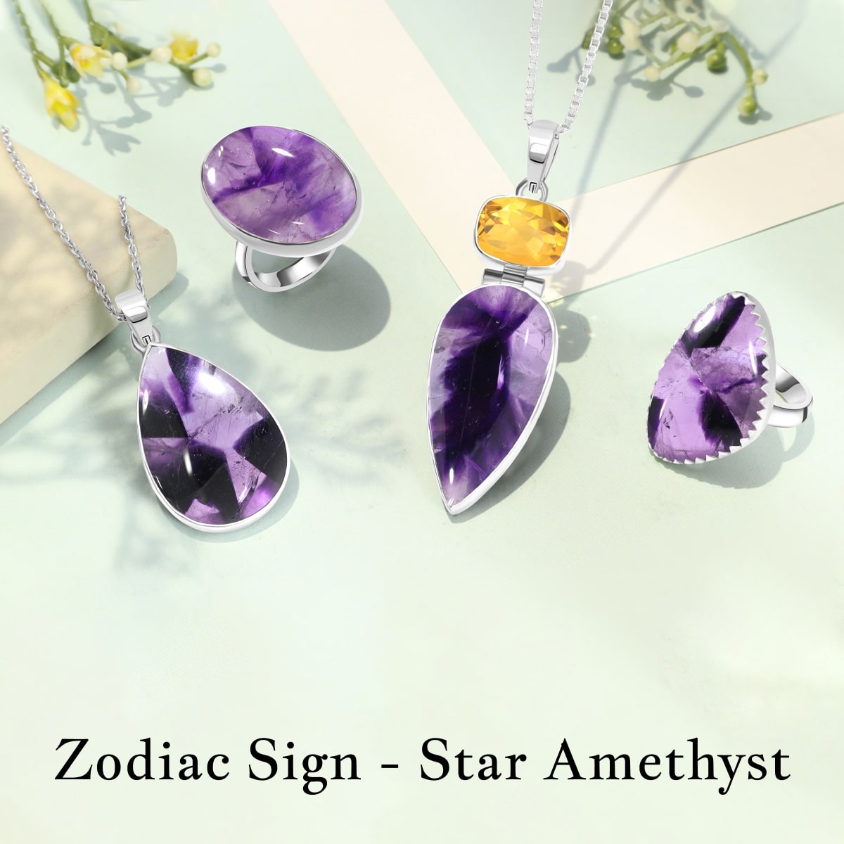 Star Amethyst Zodiac sign