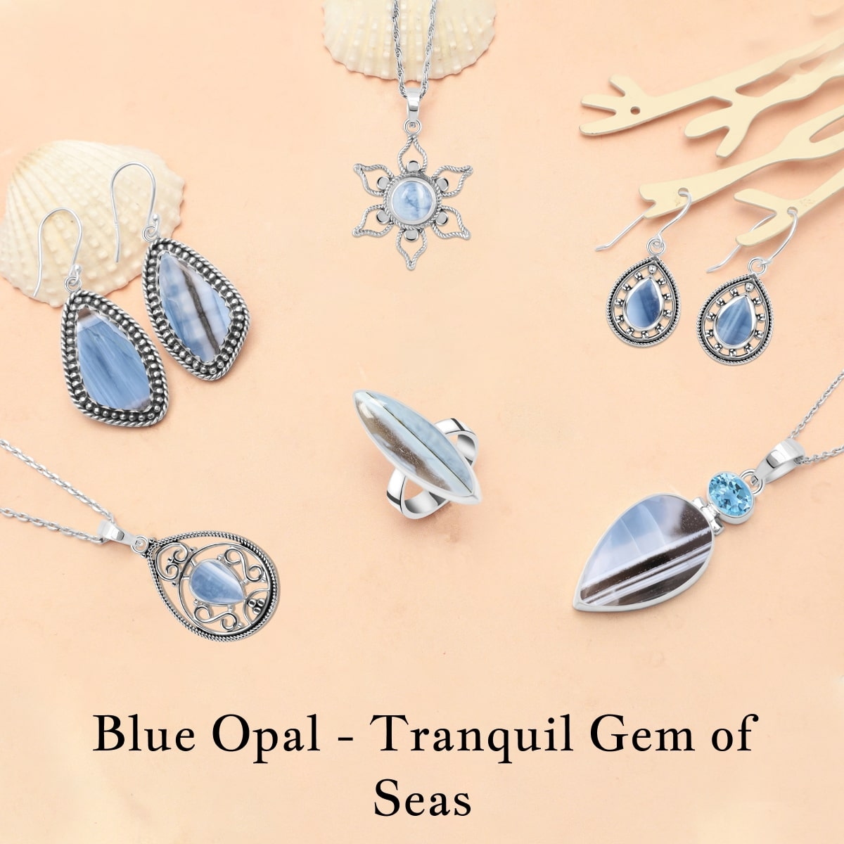 Blue Opal Bliss: Navigating the Tranquil Seas of Gemstone Blue Blue Opal