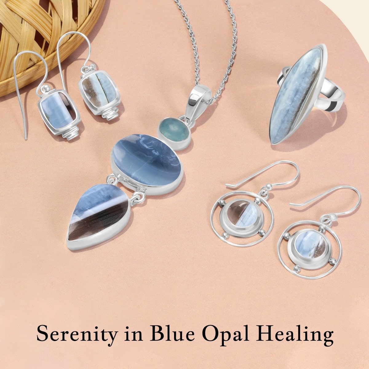 Blue opal Healing properties