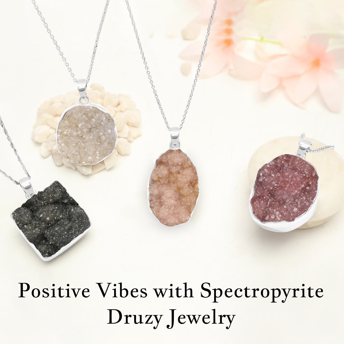 Benefits of wearing Spectropyrite Druzy