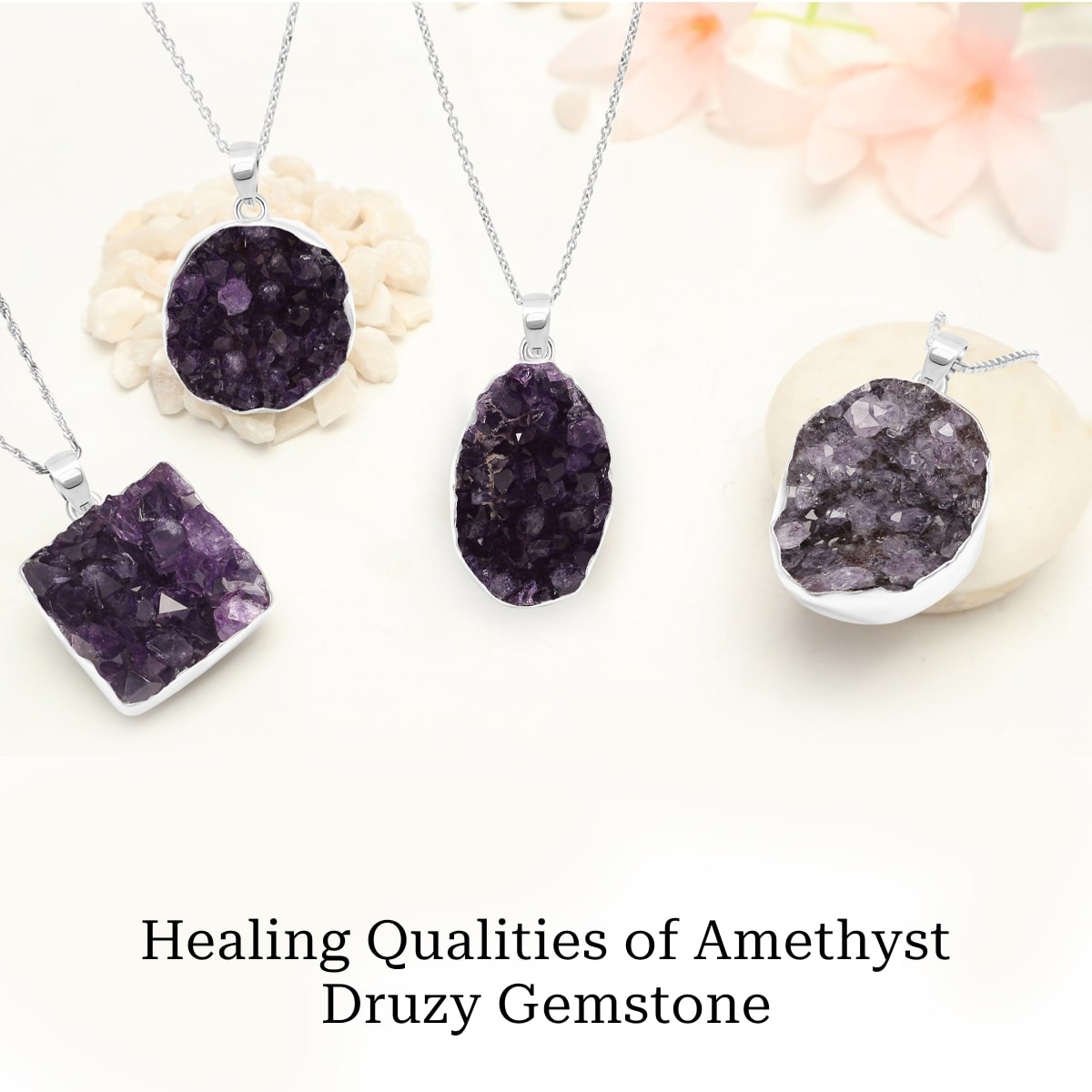 Healing Properties of Amethyst Druzy Gemstone