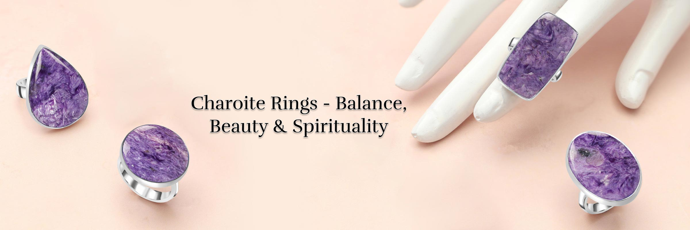 Investing in Charoite Rings: Spiritual Healing Benefits & Stone Color Selection Guide Charoite Rings