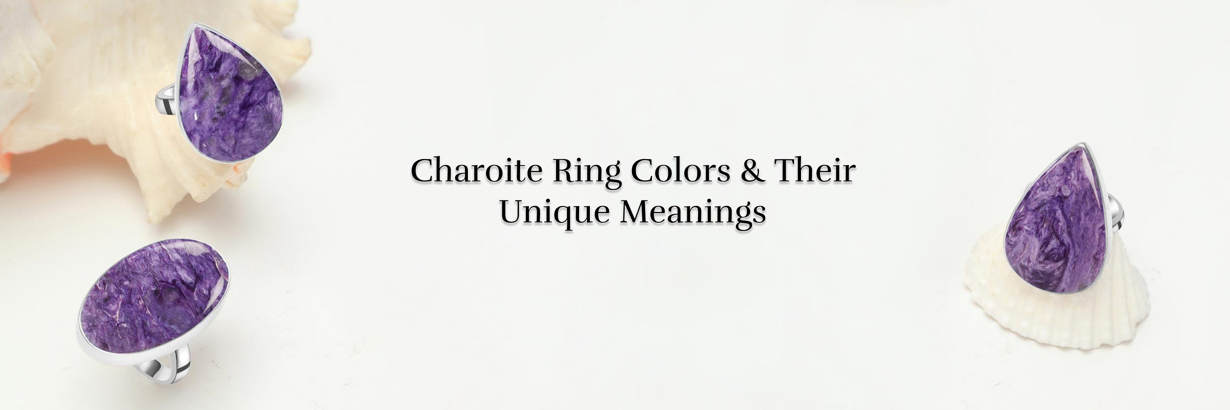 Buying a Charoite Ring: Stone Color Selection Guide Buying a Charoite Ring: Stone Color Selection Guide