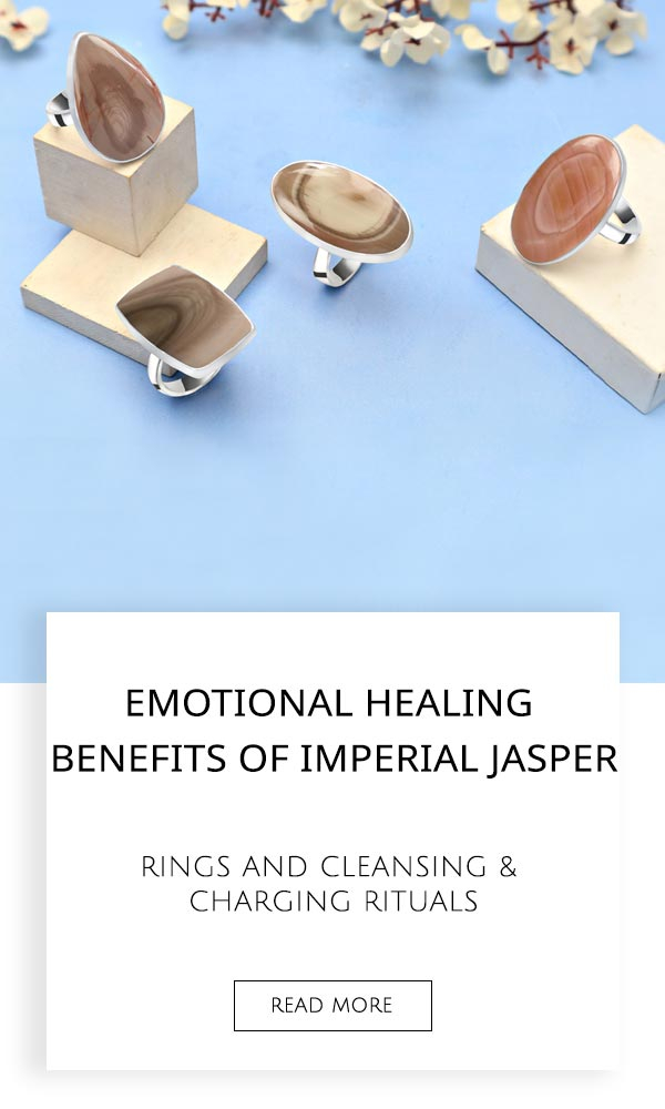 Imperial Jasper Rings