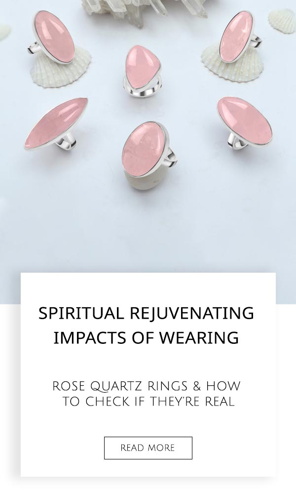 Rose Quartz Rings
