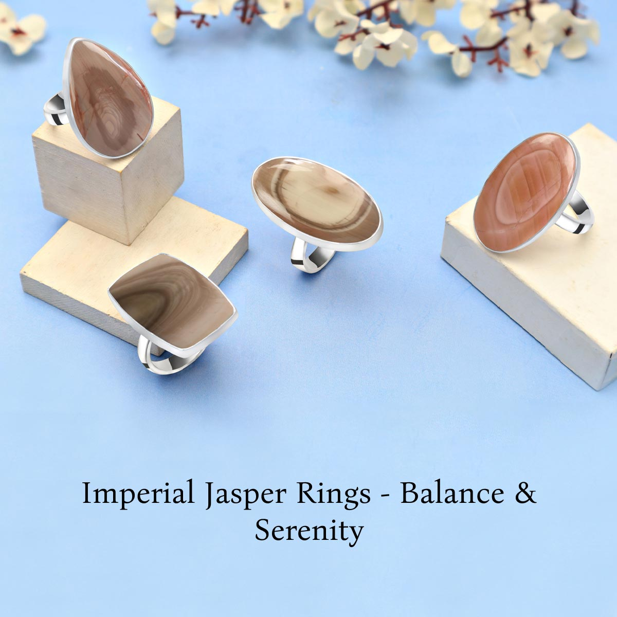 Imperial Jasper Rings