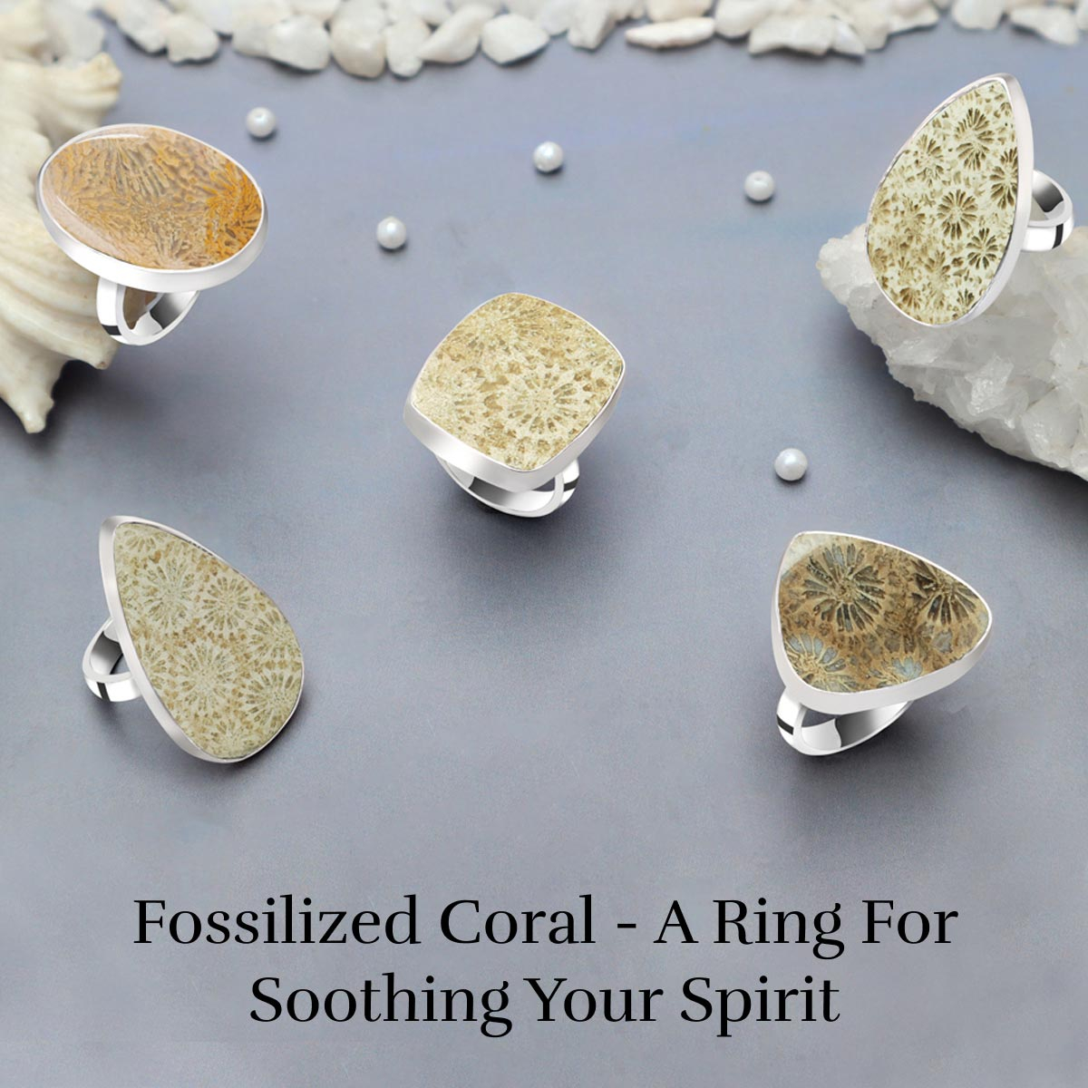Soothing Properties of Wearing Fossilized Coral Rings