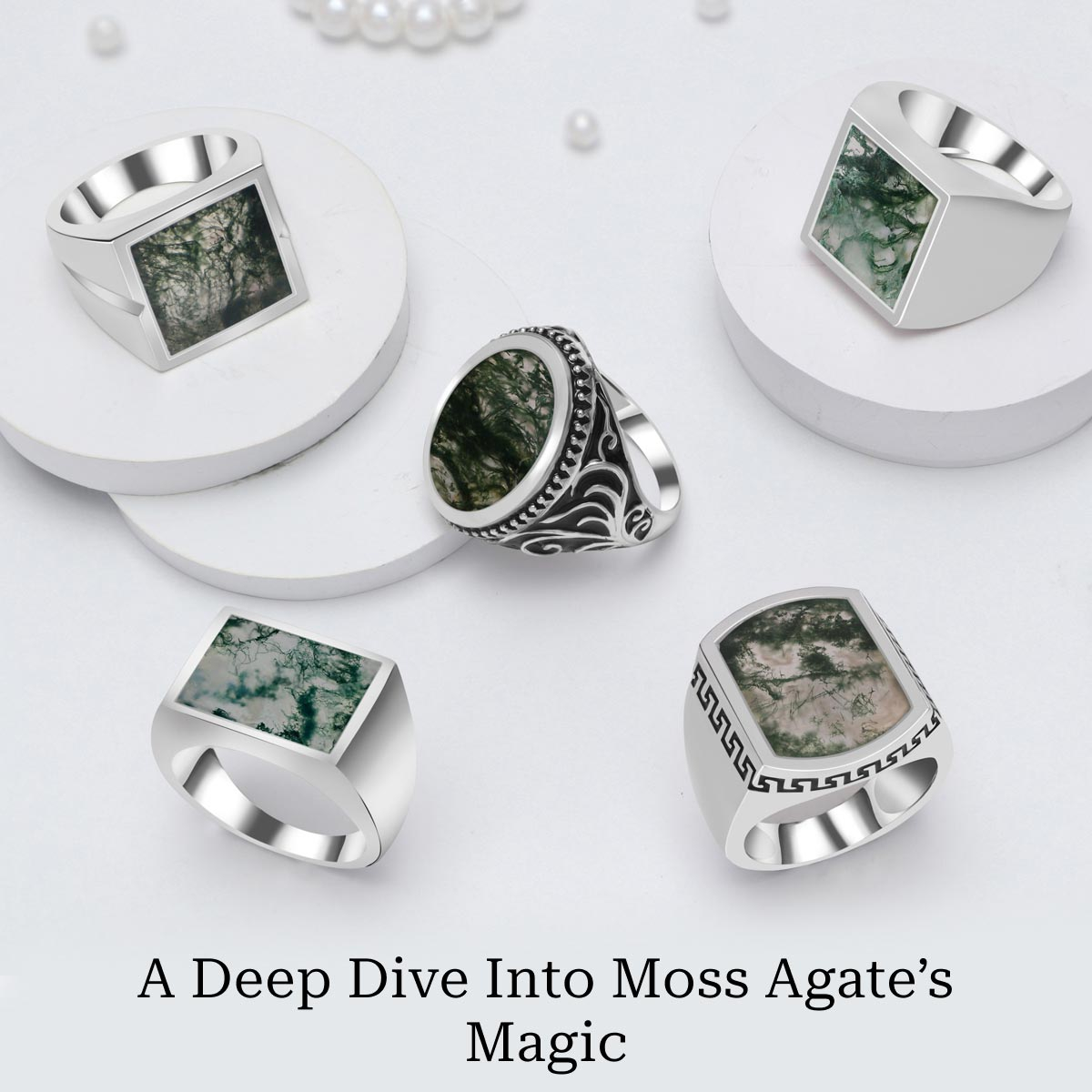 Moss Agate Gemstone