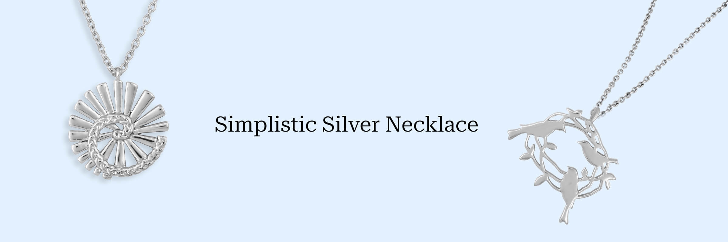 Plain Silver Necklace