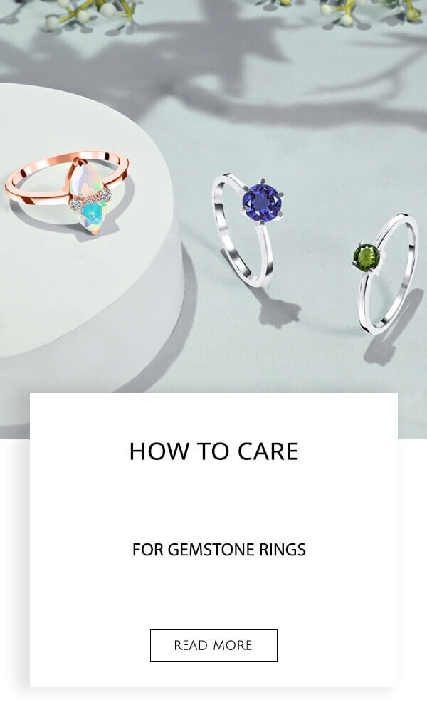 How to Care Gemstone Rings