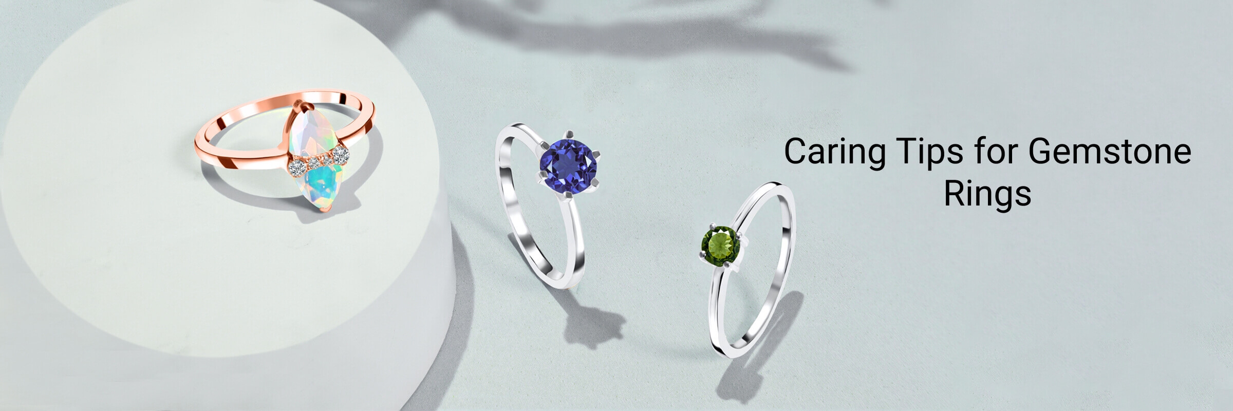 How to Care Gemstone Rings