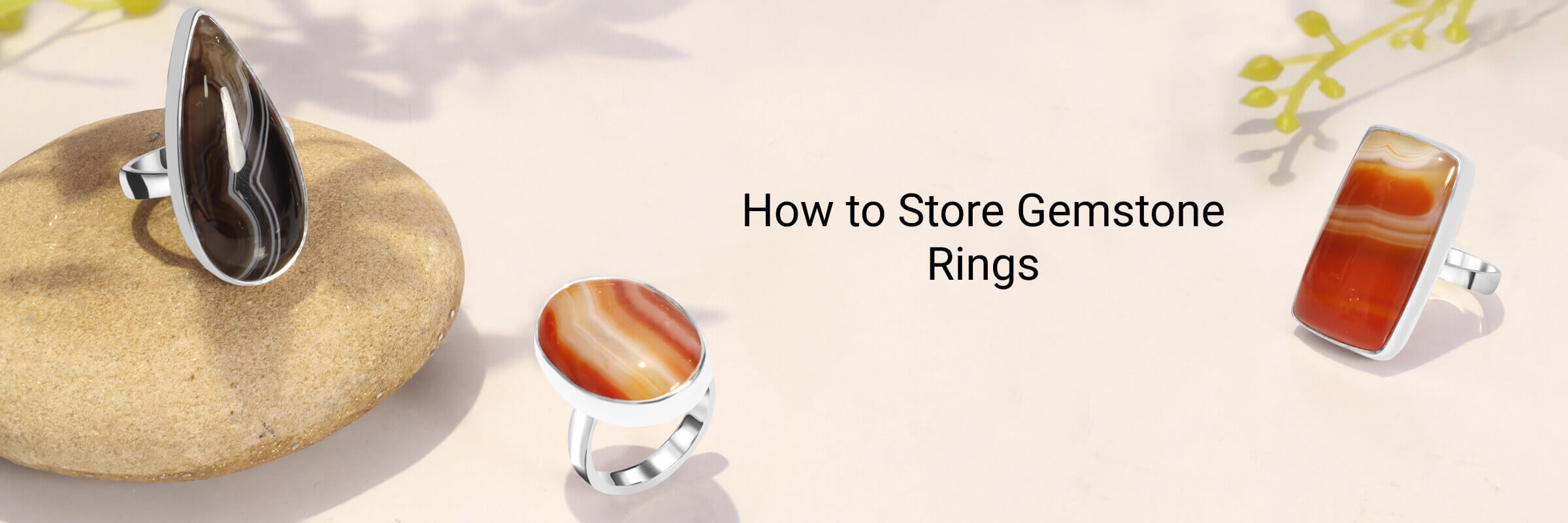 Storing Your Gemstone Rings