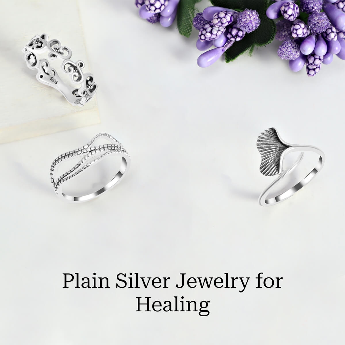 Top Plain Silver Jewelry To Start Your Healing Journey