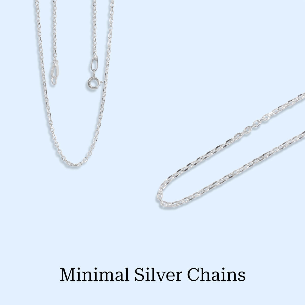 Plain Silver Chain