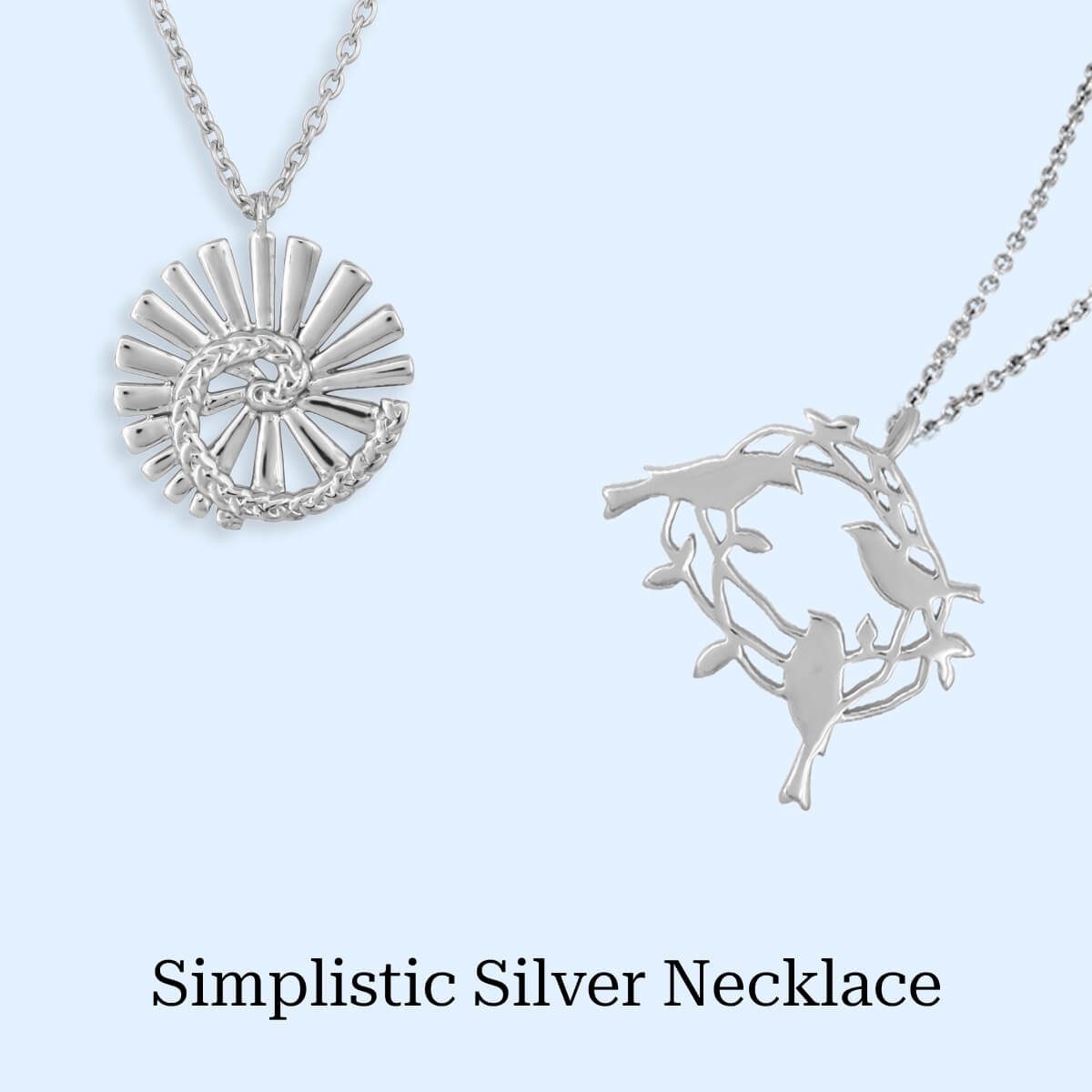 Plain Silver Necklace Plain Silver Necklace