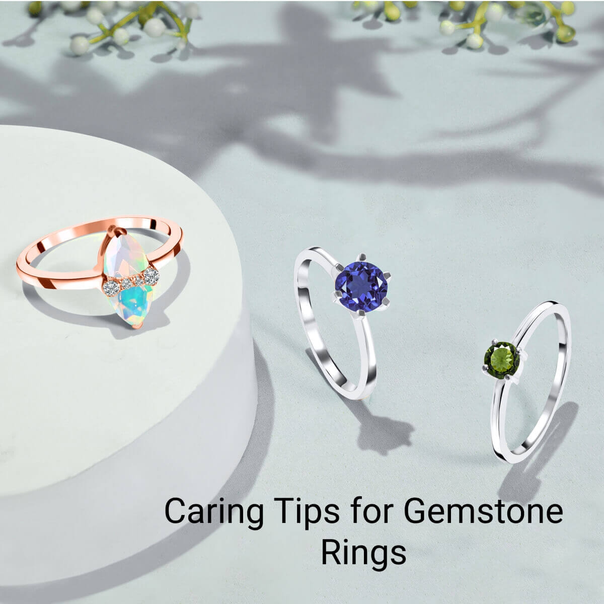 How to Care Gemstone Rings