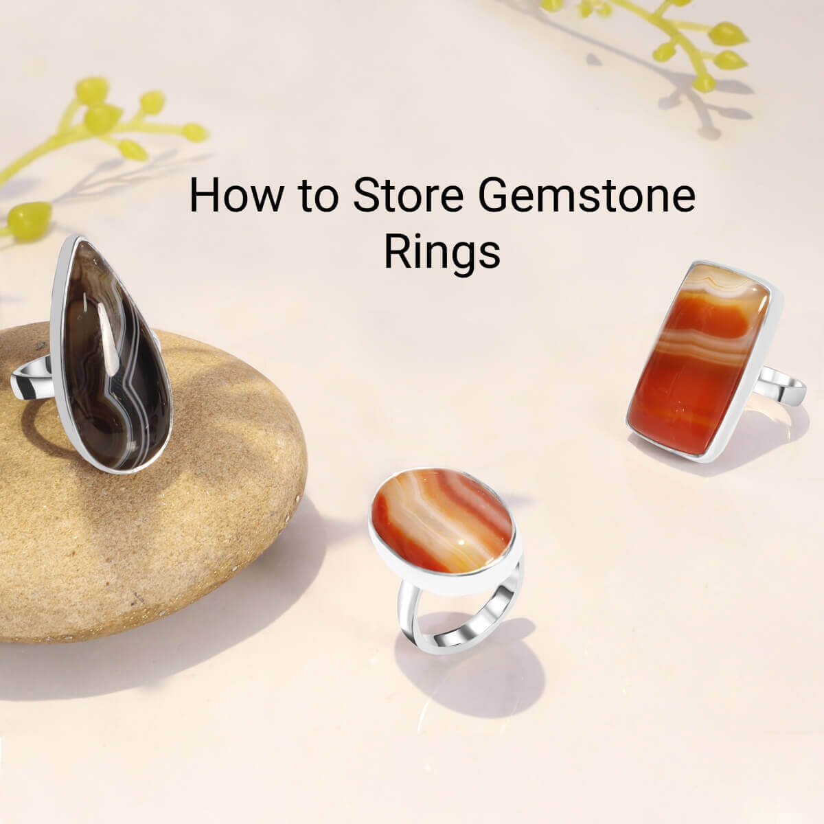 Storing Your Gemstone Rings