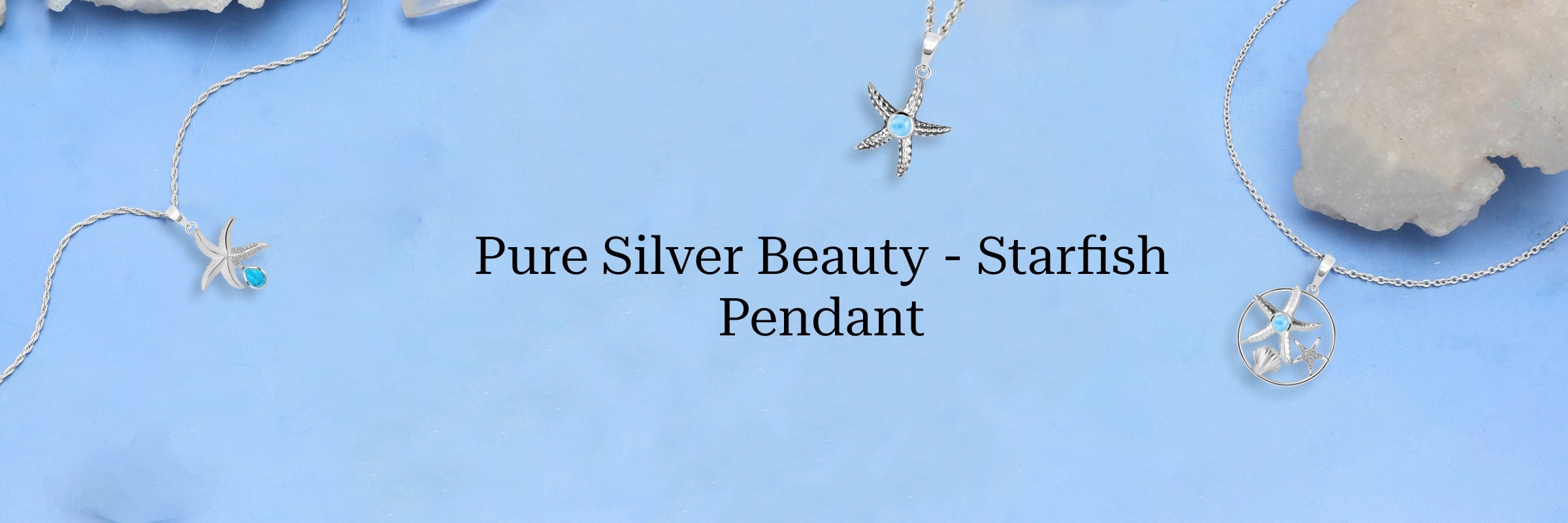 Plain Silver Starfish Pendant Plain Silver Starfish Pendant