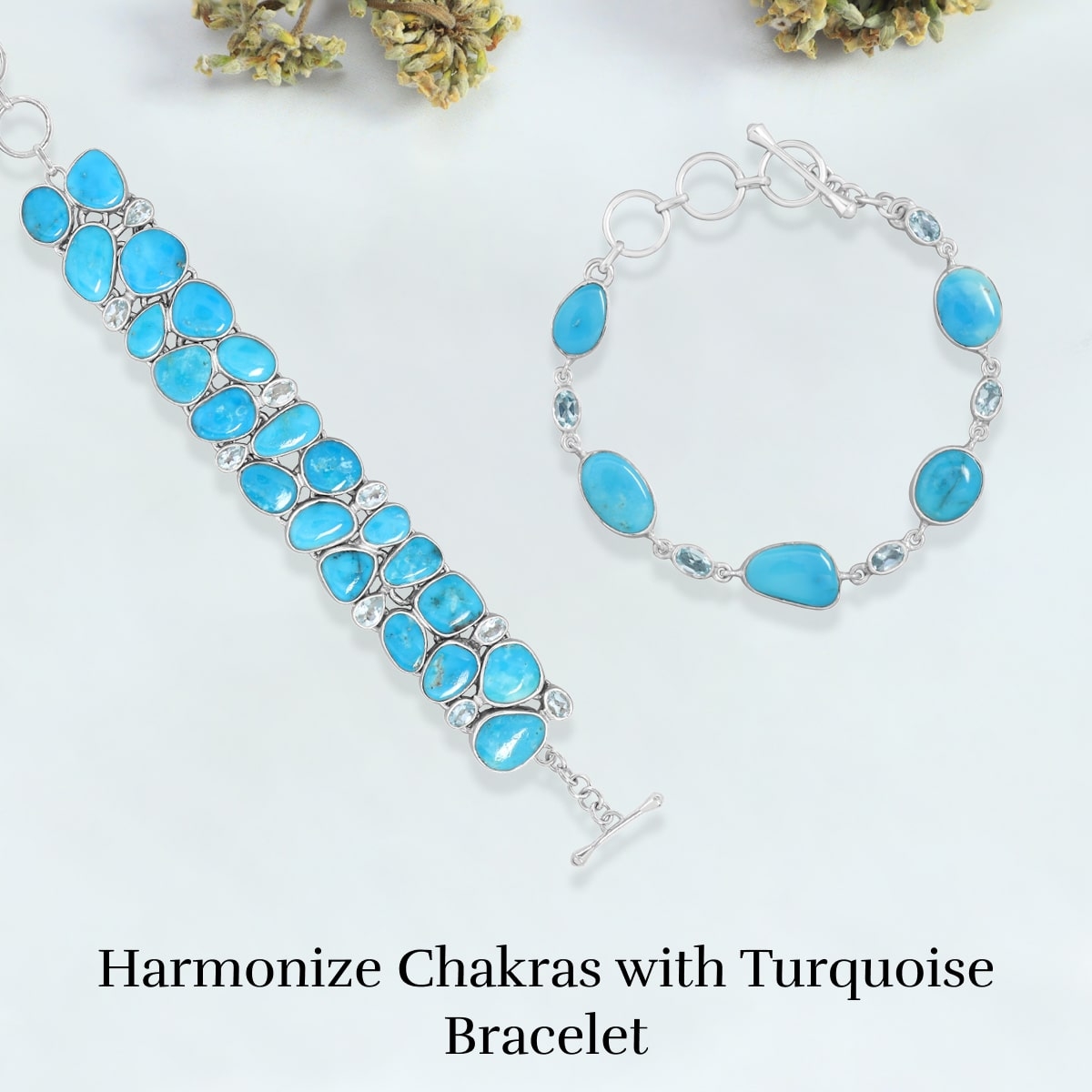 Chakras with Turquoise Bracelet