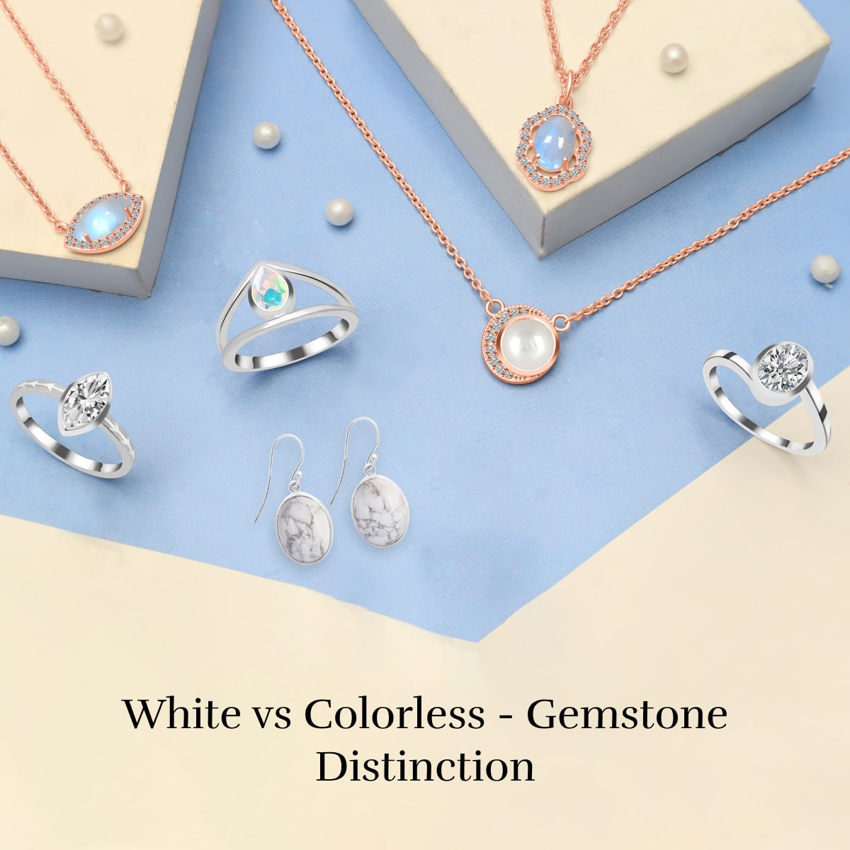 White and Colourless Gemstones