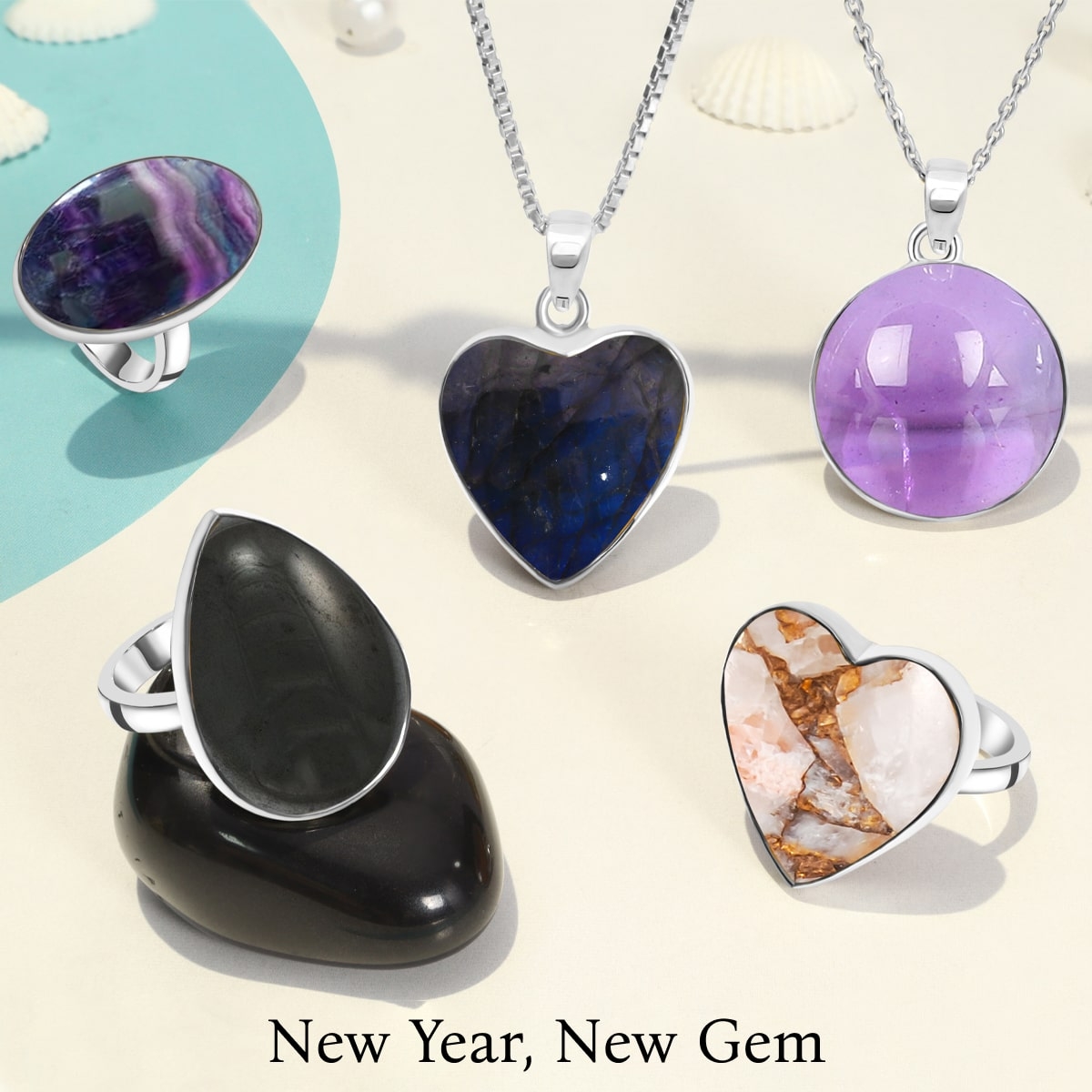 Gemstone for the new year 2024