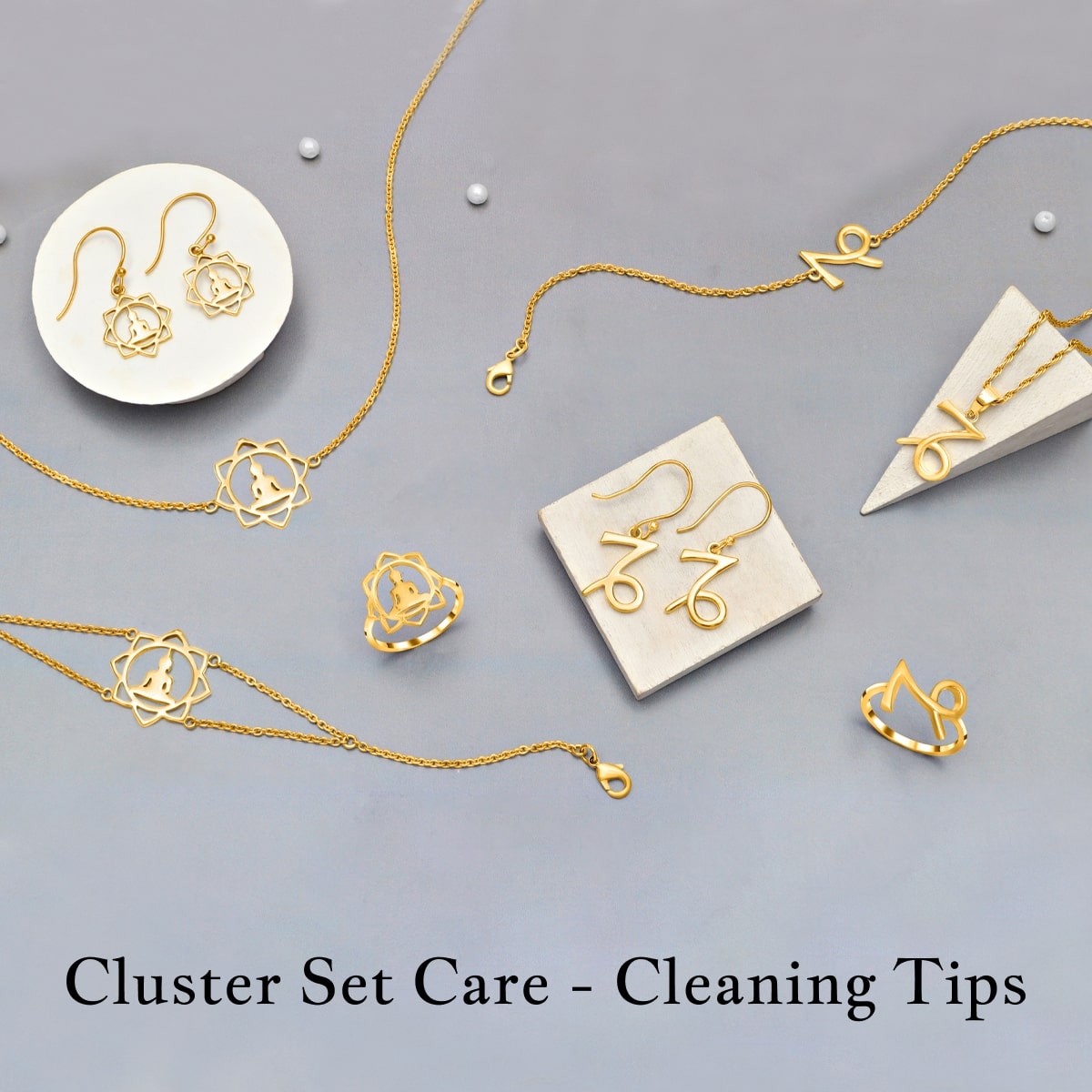 How to Clean and Take Care of Cluster Set Jewelry