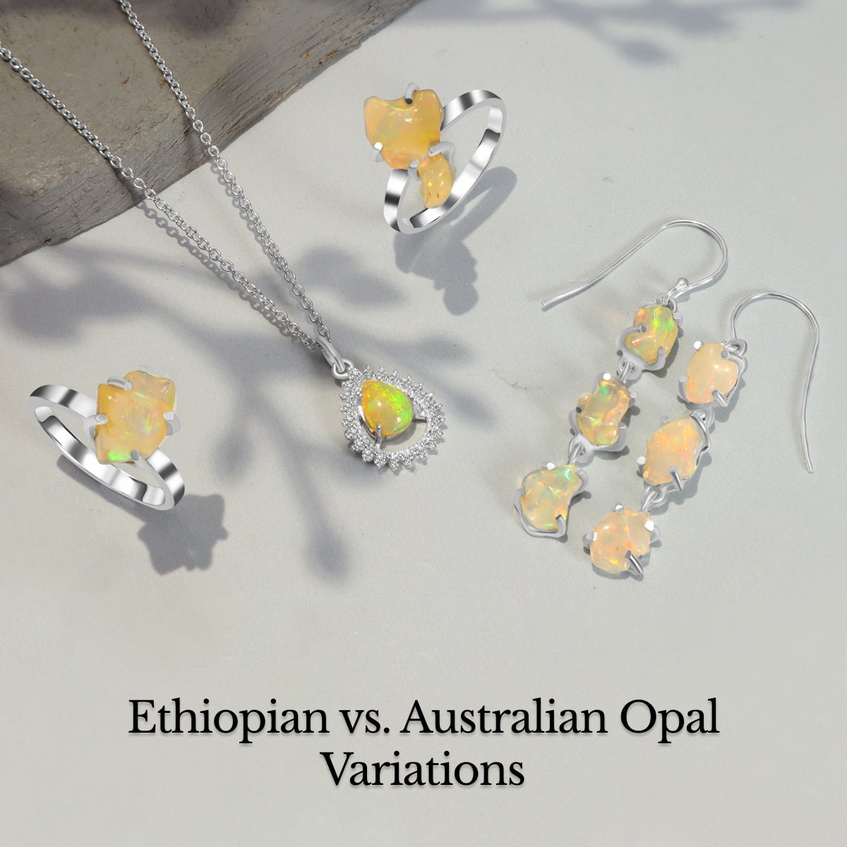 Differences Between Ethiopian opal and Australian opal