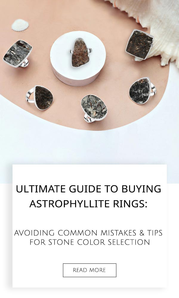 Astrophyllite Rings