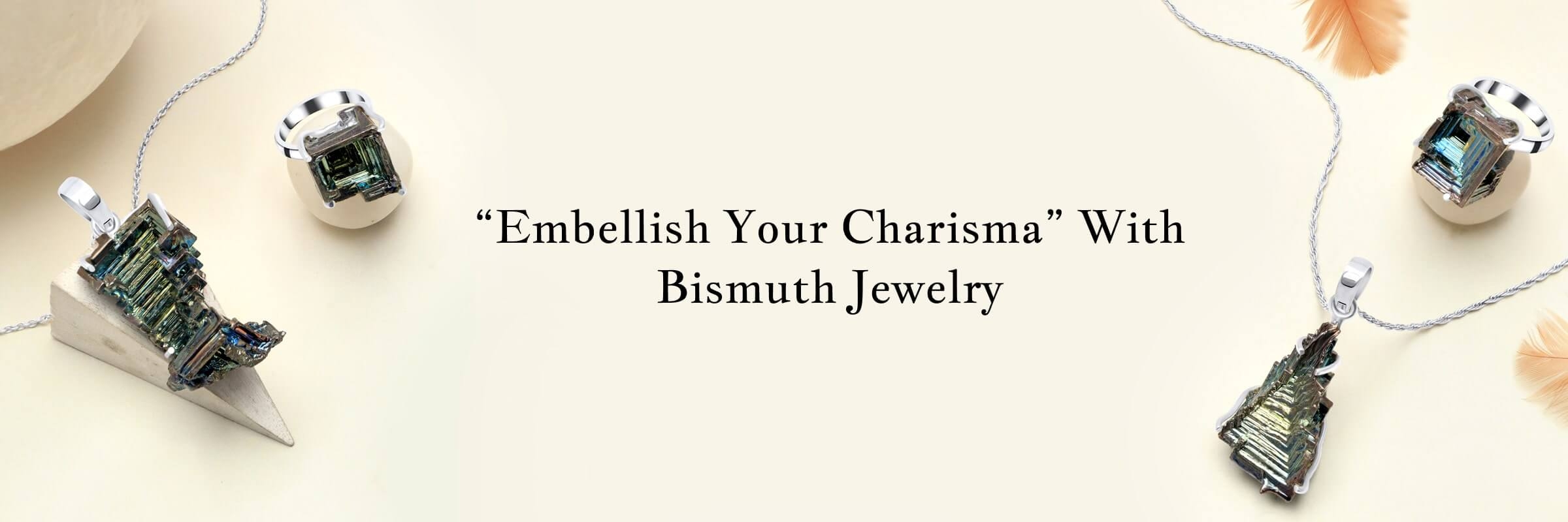 Bismuth jewelry