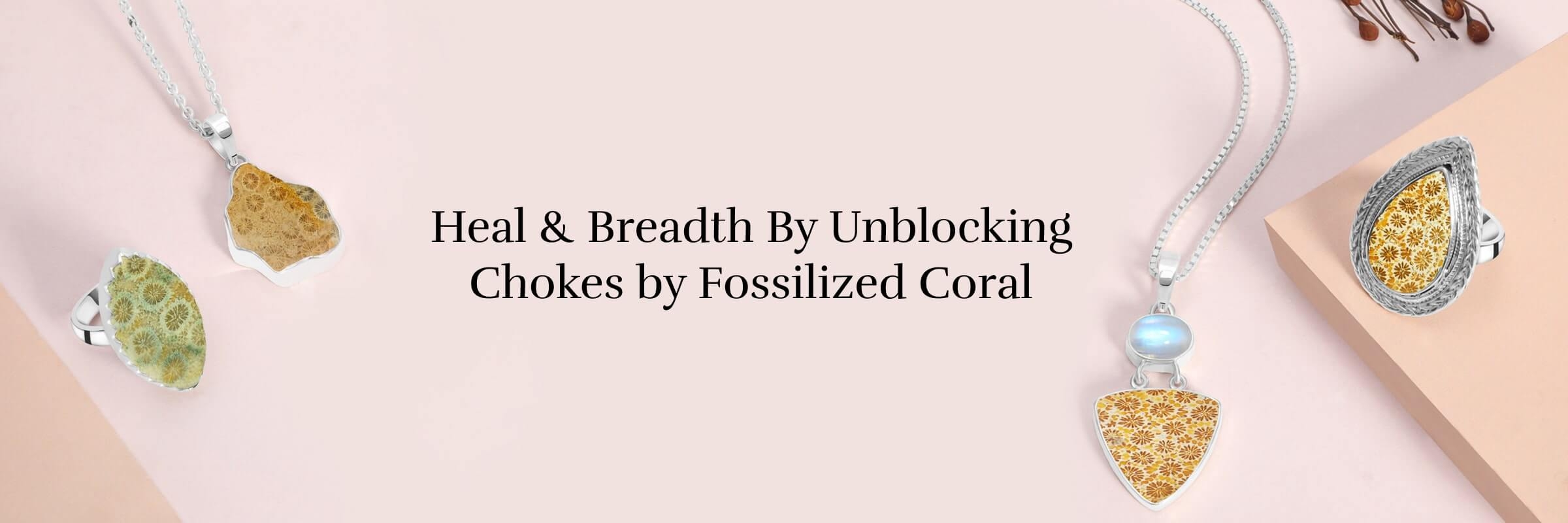 Overcome From both Physical and Mental Dysfunctions with Fossilized Coral Rings