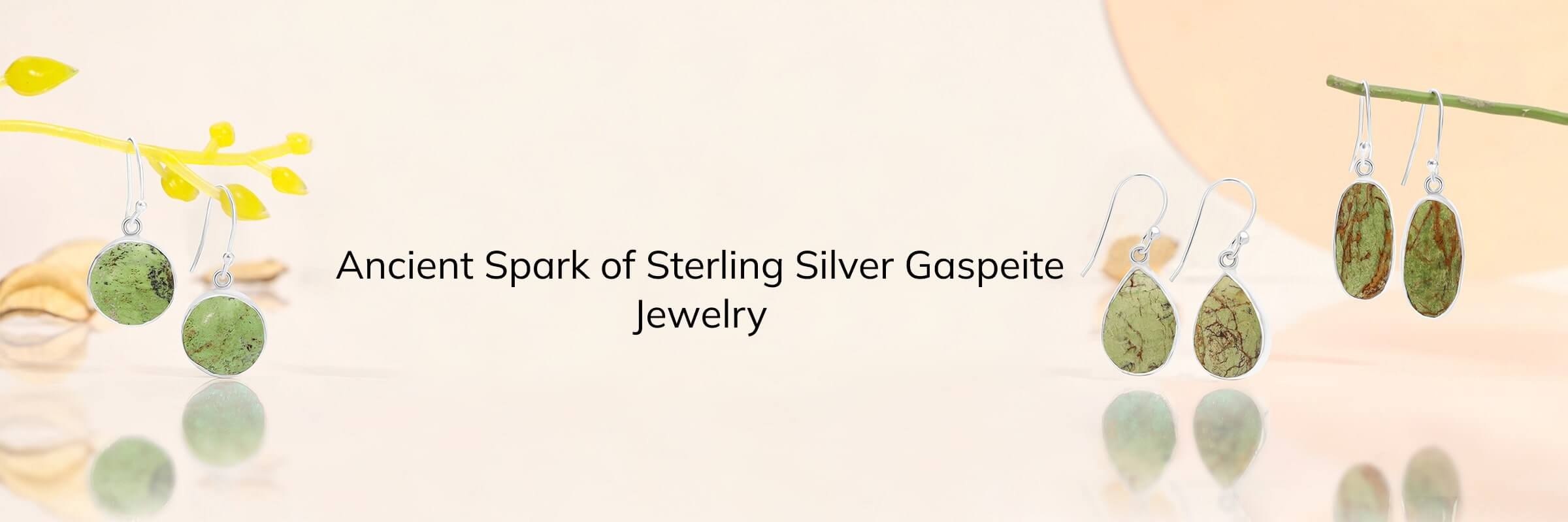 History of Sterling Silver Gaspeite Jewelry