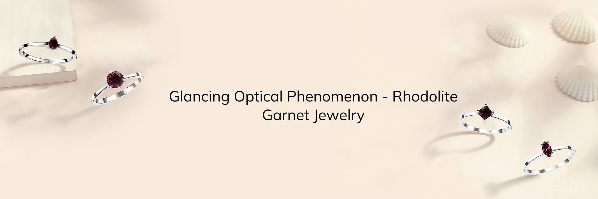 Color Spectrum of Rhodolite Garnet Jewelry