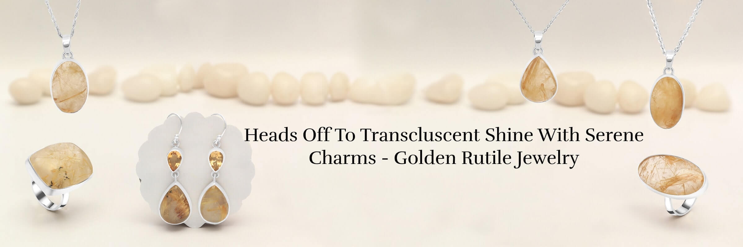 Radiant Charms: Captivating Golden Rutile Jewelry for Alluring Style Golden Rutile Jewelry
